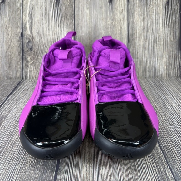 Adidas Harden Volume 8 Purple Burst/Core Black/Silver Metallic Mens sizes IG6647 - Picture 4 of 7